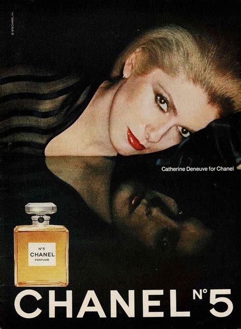 Catherine Deneuve ako tvár Chanel No. 5