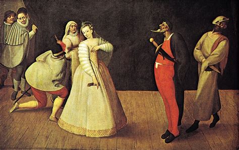 Charaktery z Commedia dell'arte