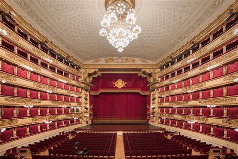 Exteriér operného divadla Teatro alla Scala v Miláne