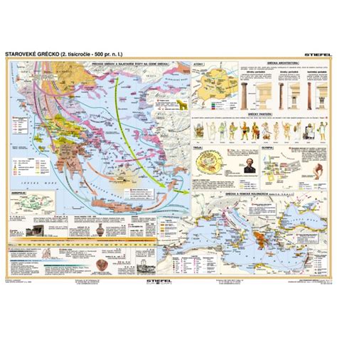 Staroveké Grécko a mapa rozšírenia fenikla