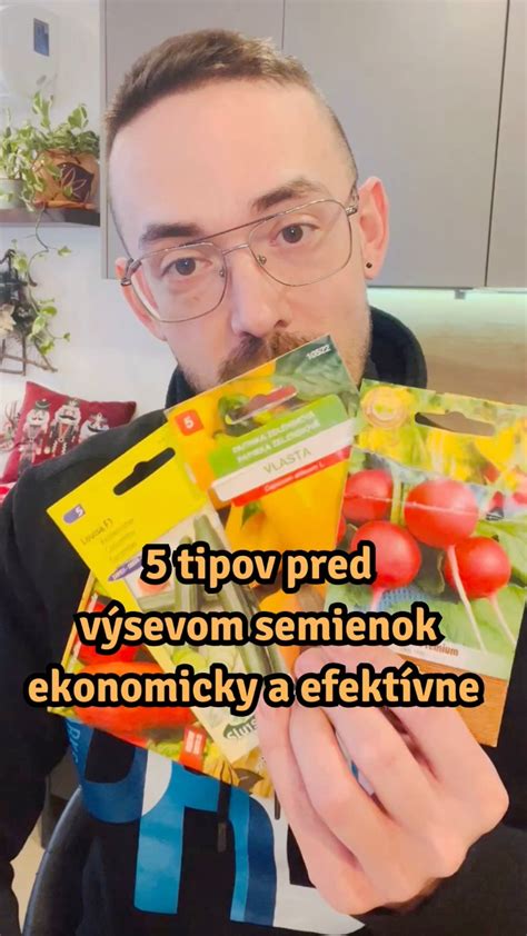 Schéma výsevu a klíčenia semienok papučky