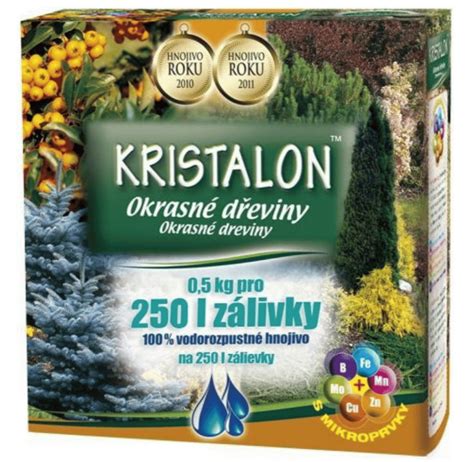 Zloženie a aplikácia hnojiva Kristalon