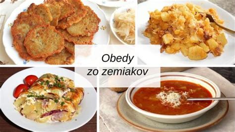Rôzne jedlá zo sladkých zemiakov