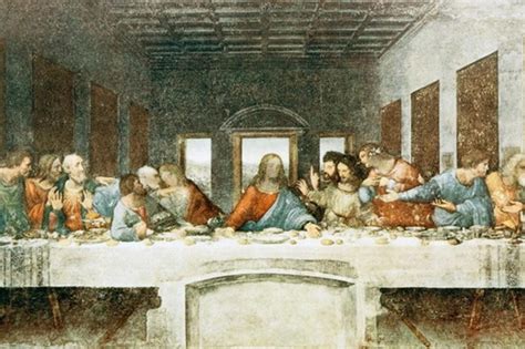 Reprodukcia Poslednej večere od Leonarda da Vinciho