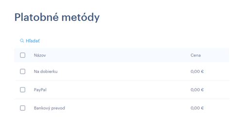 Ikony platobných metód a telefónneho hovoru