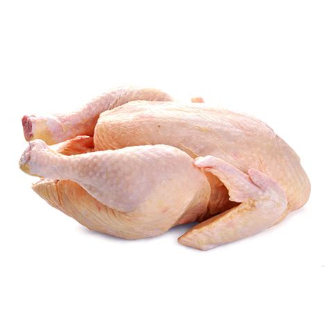 Čerstvé celé kura pripravené na pečenie