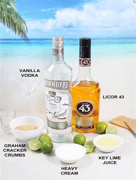 Key Lime Martini koktail s Licor 43