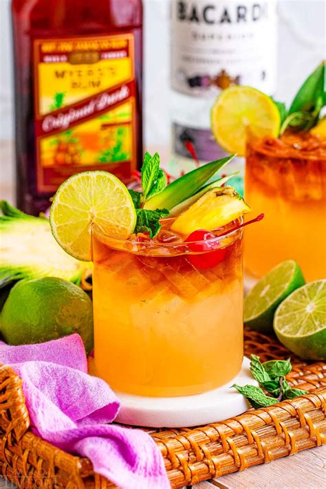 Zložky pre koktail Mai Tai