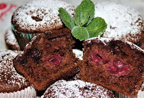 Príprava cesta na muffiny s višňami