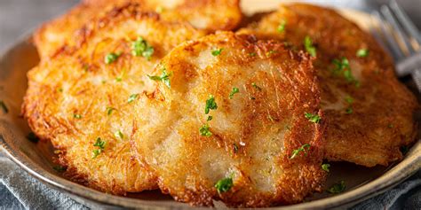 Chrumkavé zemiakové placky