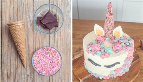 Ingrediencie na tortu s jednorožcom