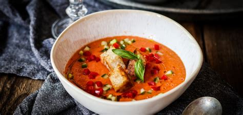 Gazpacho - studená zeleninová polievka