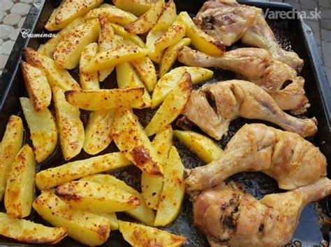 Pekáč s kuracími stehnami a zeleninou
