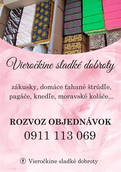 Sladké dobroty z ryžovej múky