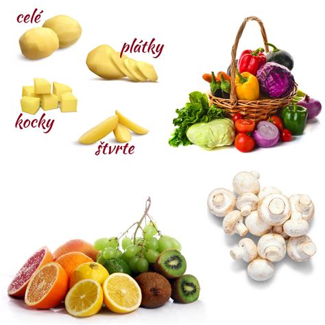 Ilustrácia porovnávajúca ovocie a zeleninu