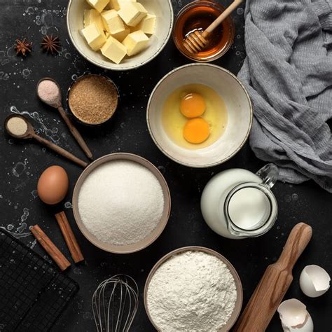 Ingrediencie na pečenie chleba