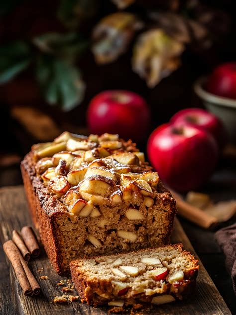 Jablkový chlebík s orechami