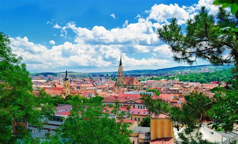 Mesto Kluž v Rumunsku