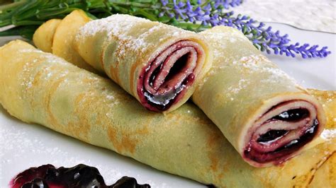 Prezentácia rôznych typov sladkých a slaných plniek na palacinky