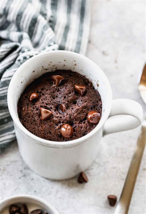 Infografika s výhodami mug cakes