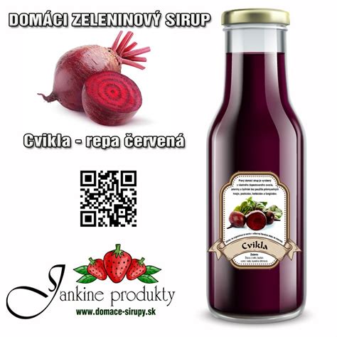 sirup z červenej repy