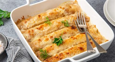 Zapekané bryndzové palacinky so smotanou