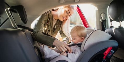 Schéma správneho pripútania dieťaťa v autosedačke