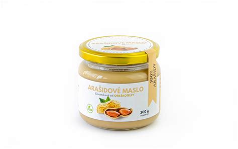 Arašidové maslo s rôznymi príchuťami