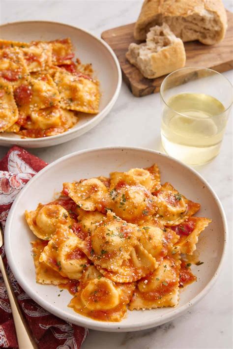 Postup plnenia ravioli