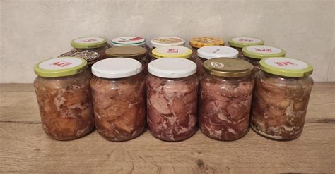 Ingrediencie na zavárané mäso