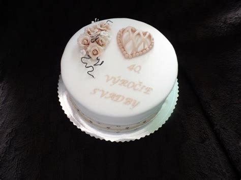 Výber torty na výročie svadby