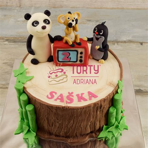 Torta s rozprávkovou postavičkou
