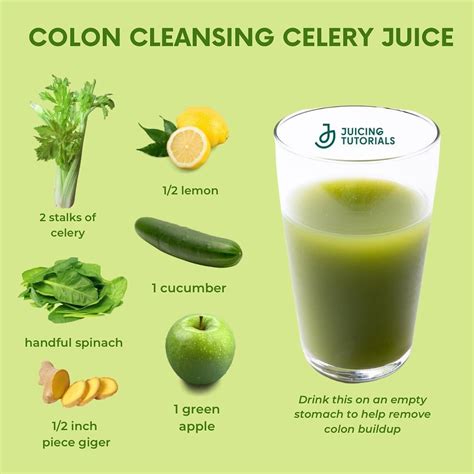 Ingredients for colon cleanse drink