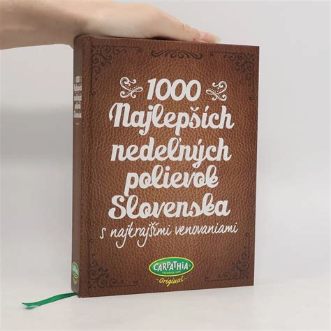Darina Matyášová s knihou 1000 najlepších nedeľných polievok Slovenska
