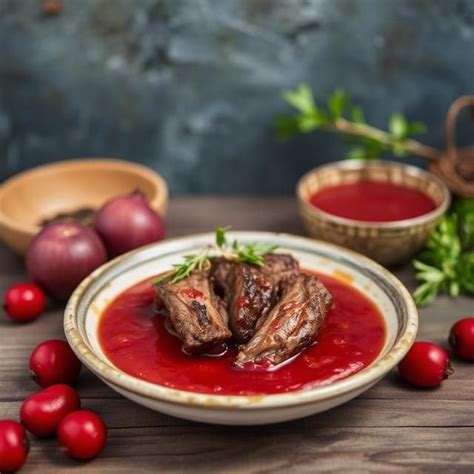 Ingrediencie na šípkovú omáčku