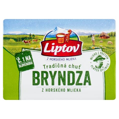 Druhy bryndze (liptovská, letná, zimná) s popisom rozdielov