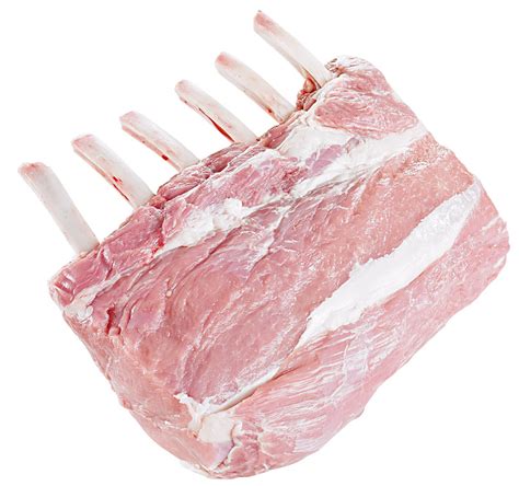 Čerstvé teľacie rebierka pred prípravou