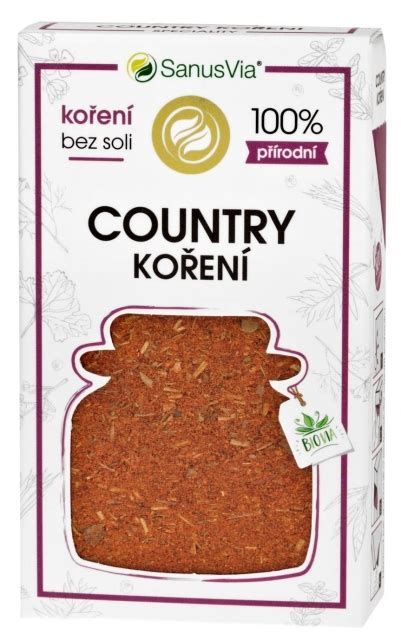 Zmes korenia Country mix na drevenom stole