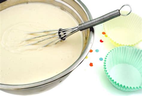 Ingrediencie na liate cesto