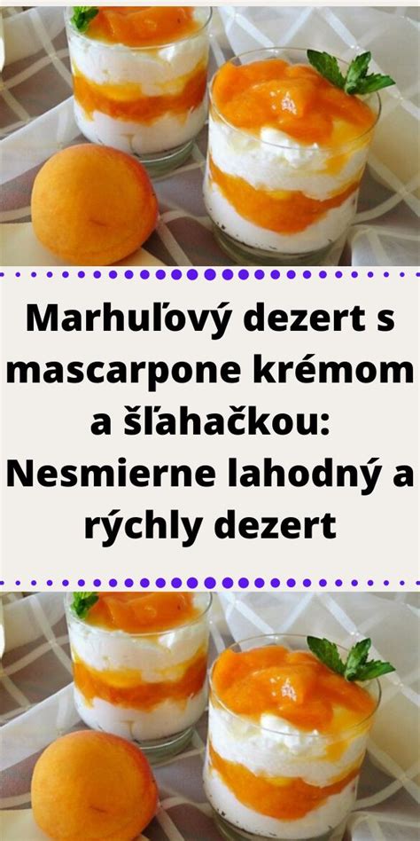 Rýchly dezert s mascarpone a čokoládou v pohároch