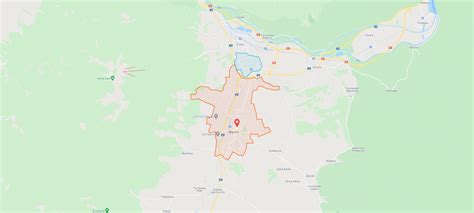 Mapa Nitry s vyznačenými reštauráciami ponúkajúcimi rozvoz jedla