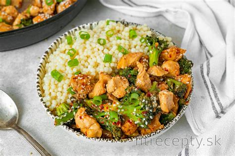 Kuracie teriyaki s brokolicou