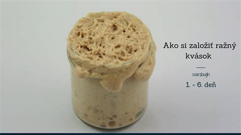 Ražný kvások a jeho benefity