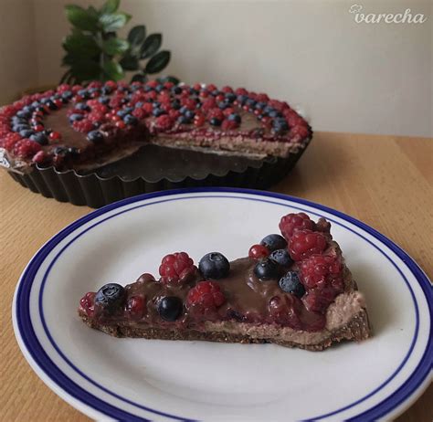 Ingrediencie pre nepečený čokoládový tart