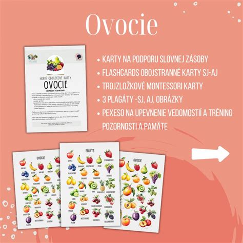 Ovocie v kréme - príklad