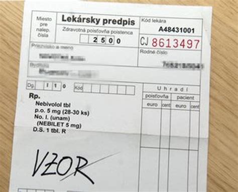 Elektronický predpis liekov a jeho výhody