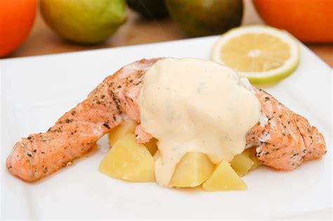 Ingrediencie na lososa s citrónovou omáčkou