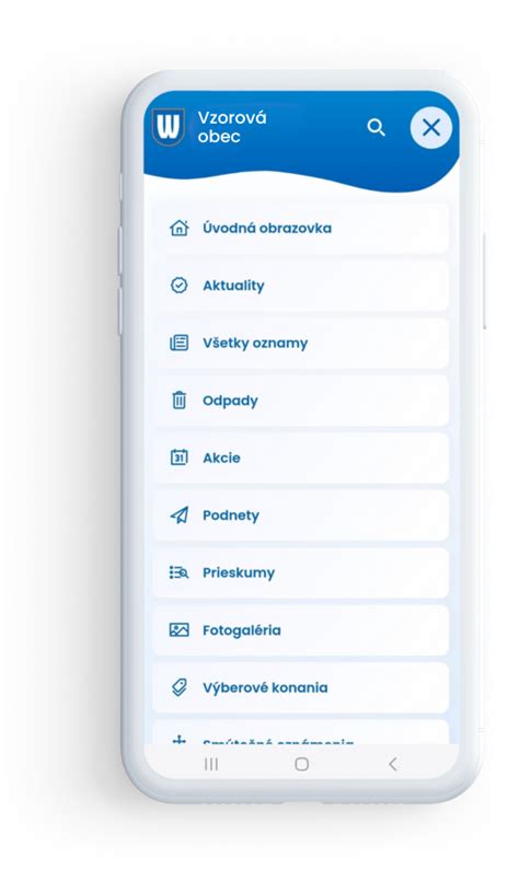 Snímky obrazovky mobilnej aplikácie VšZP