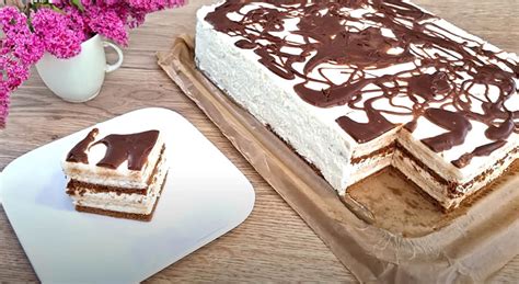 Nepečená torta Kravička