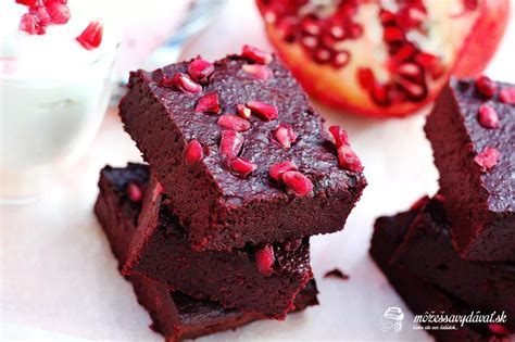 Cviklové brownies